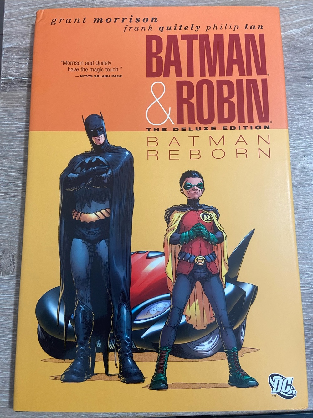 Batman and Robin #1 (DC Comics June 2010) The Deluxe Edition BATMAN REBORN HC